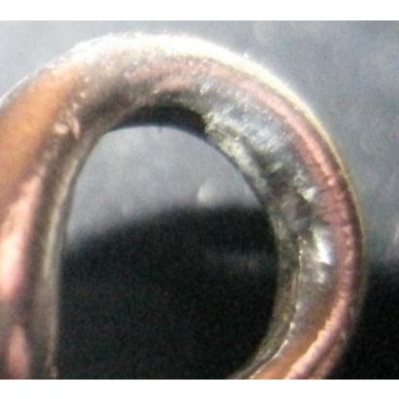 Modernist Sterling Silver & Marbled Deep Blue Enamel Signed Square Link Bracelet - Picture 6 of 10